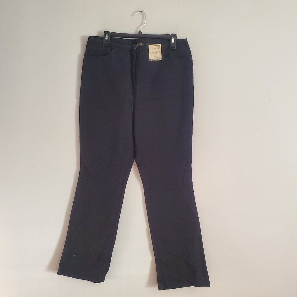 New York & Company NY Khakis Motocross Stretch Pants 12